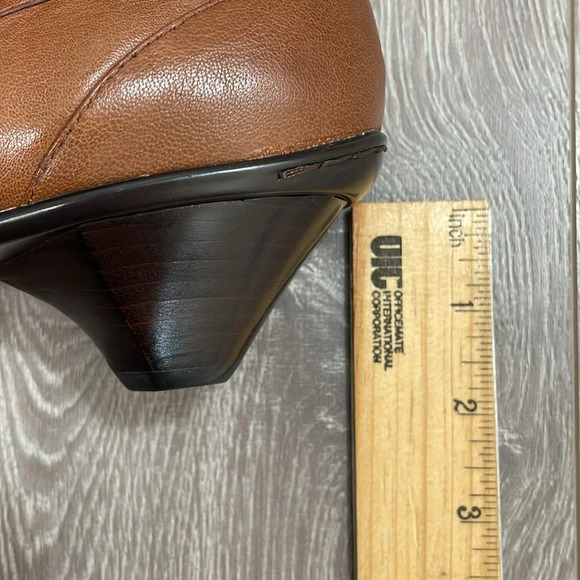 NWOT Sofft Seryn 1018000 Brown Leather Pump Heel 9M - Picture 10 of 15